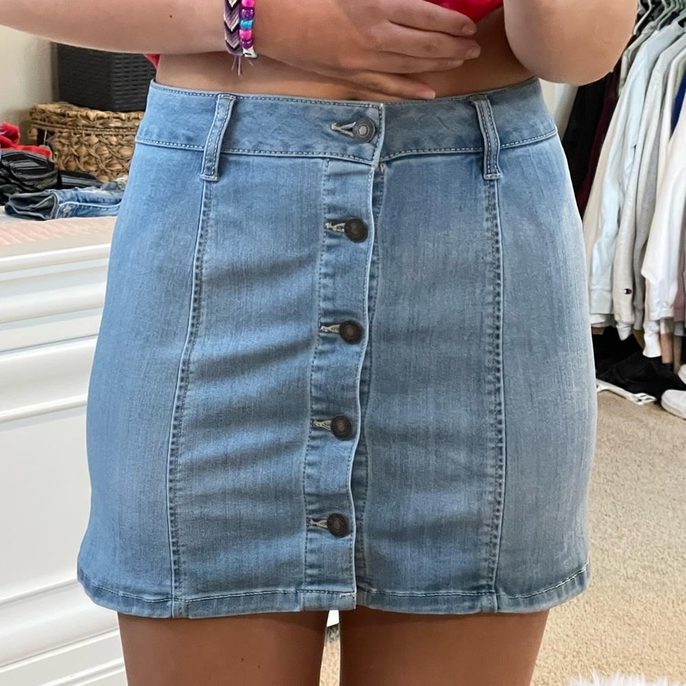 denim skirt